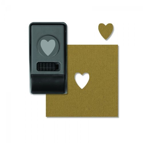 Fustella Sizzix Paper Punch HEART, SMALL by Tim Holtz