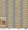DOUBLE-Sided Paper 12"*12" VINTAGECIRCUS,CIRCUS FIREWORS 180gr