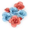 Fustella fiori fiore rosa rose Thinlits Plus Die Love Birds 3D Floral per Big Shot Sizzix