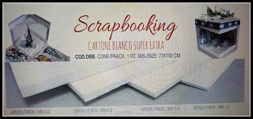 CARTONE BIANCO SUPER EXTRA 1mm 36X51