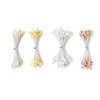 ACCESSORY - Stami di fiori, bianco / crema, formati assortiti, 400 pz